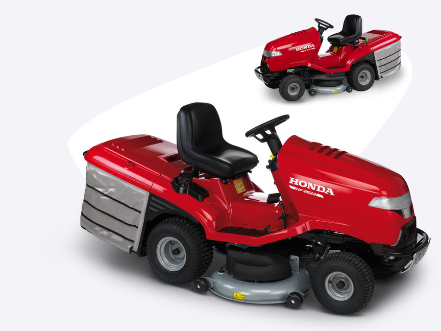 2 tondeuses autoportes premium Honda