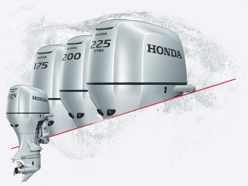 4x moteurs Honda Marine.