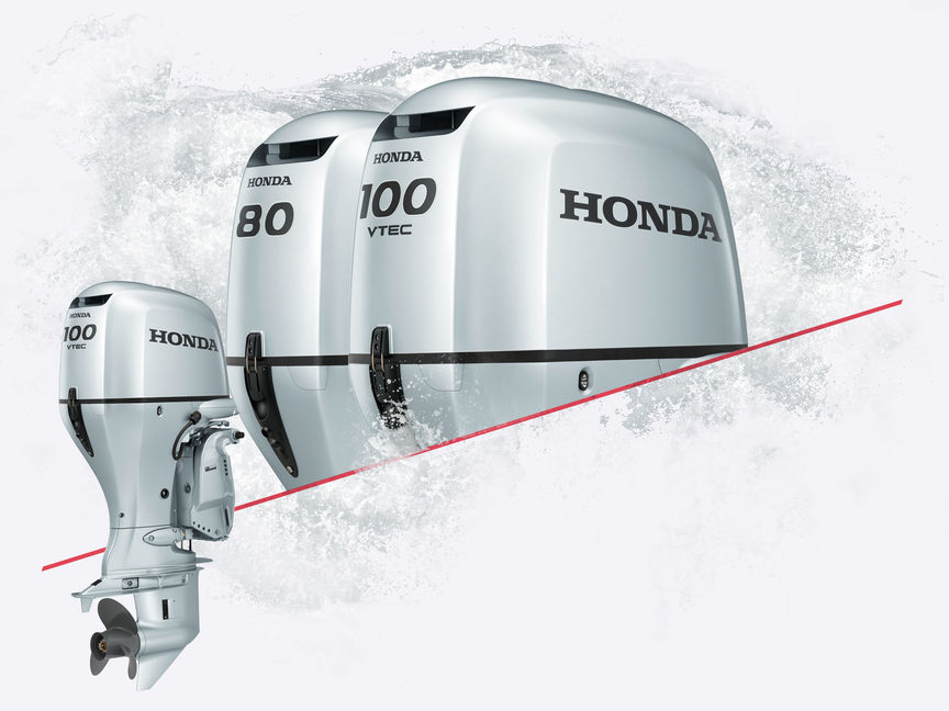 3 moteurs Honda Marine