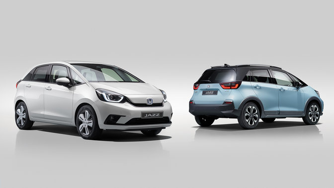 Honda Jazz et Jazz Crosstar, photo studio