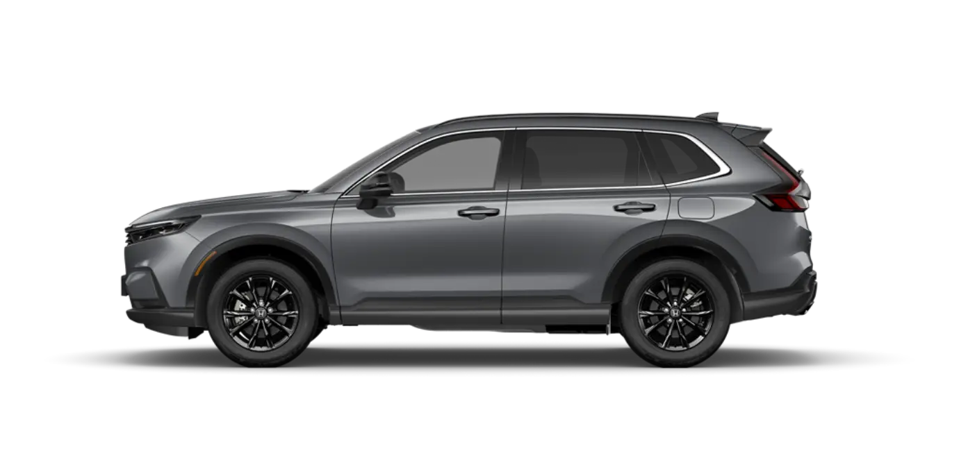 Vue latérale du Honda CR-V Hybride