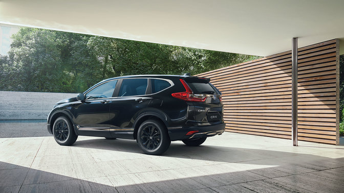 Honda CR-V avec garnitures chromées noires