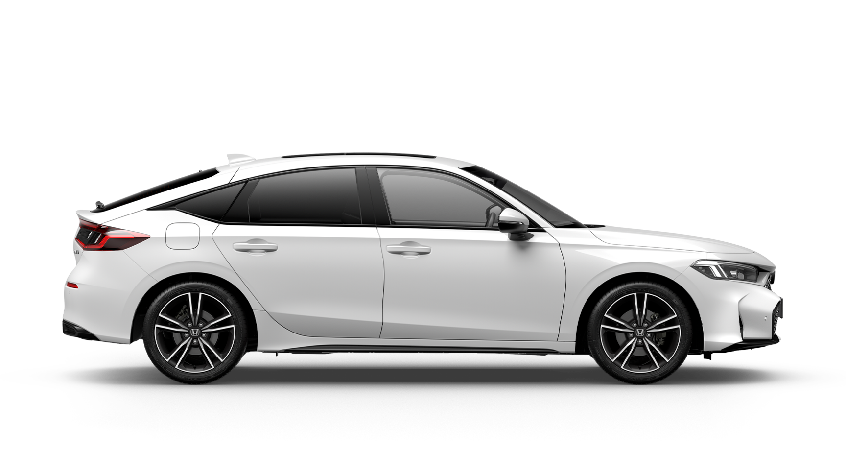 Honda Civic Hybride vue de profil