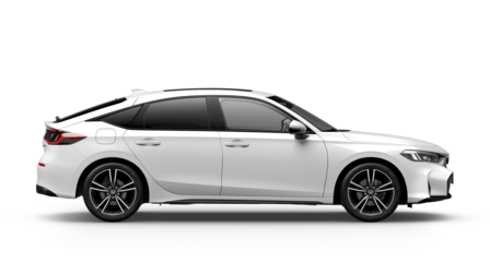 Honda Civic Hybride vue de profil