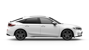 Honda Civic Hybride vue de profil
