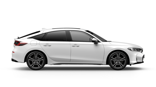 Honda Civic Hybride vue de profil