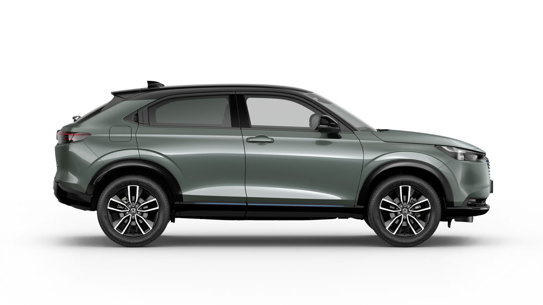 HR-V hybride vue de profil