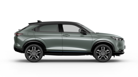 HR-V hybride vue de profil