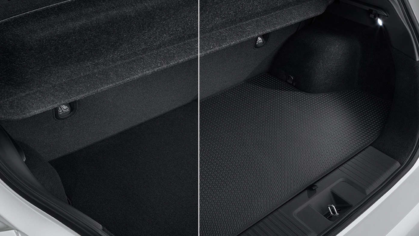Tapis de coffre réversible