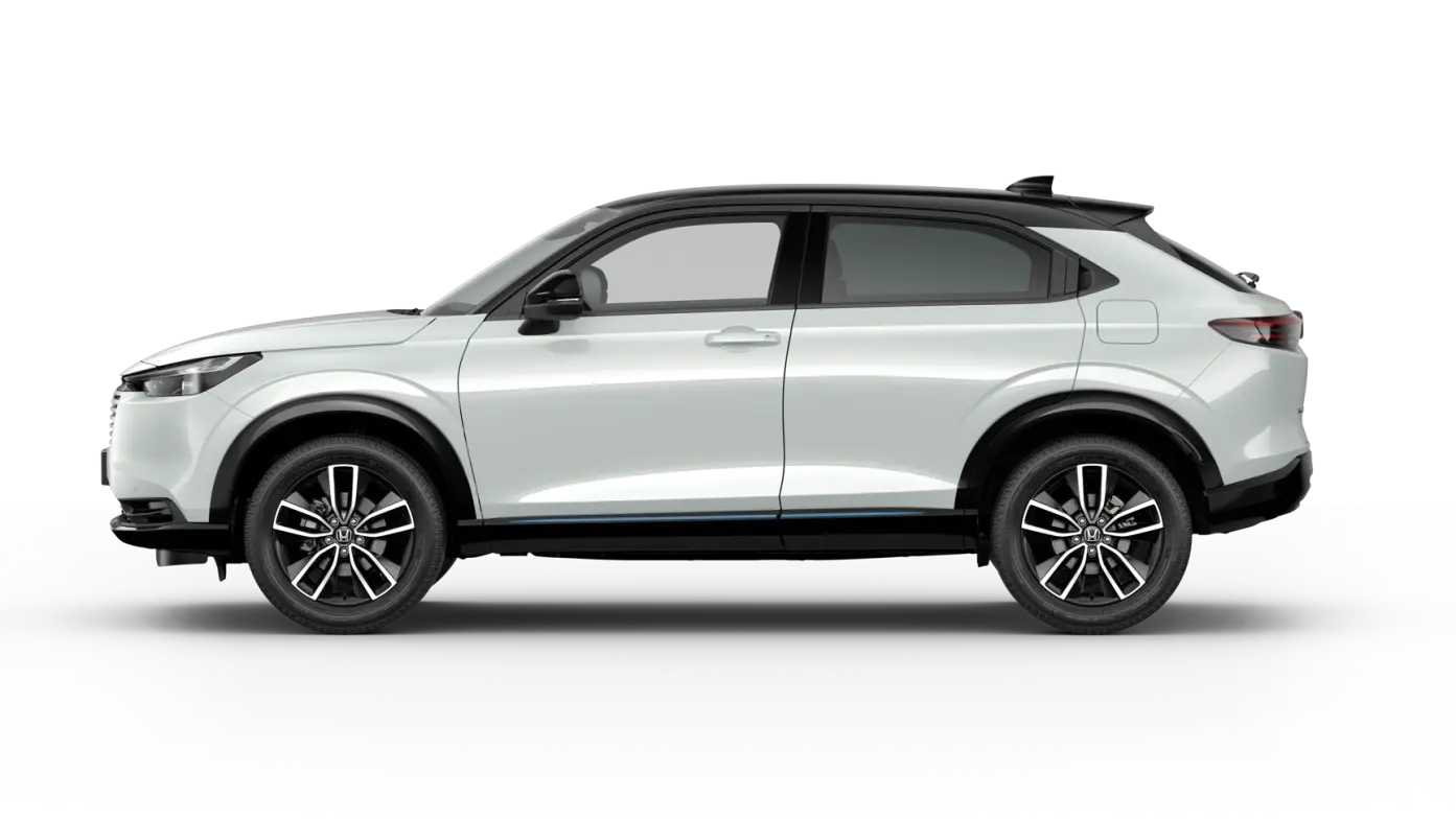 Vue latérale du Honda HR-V