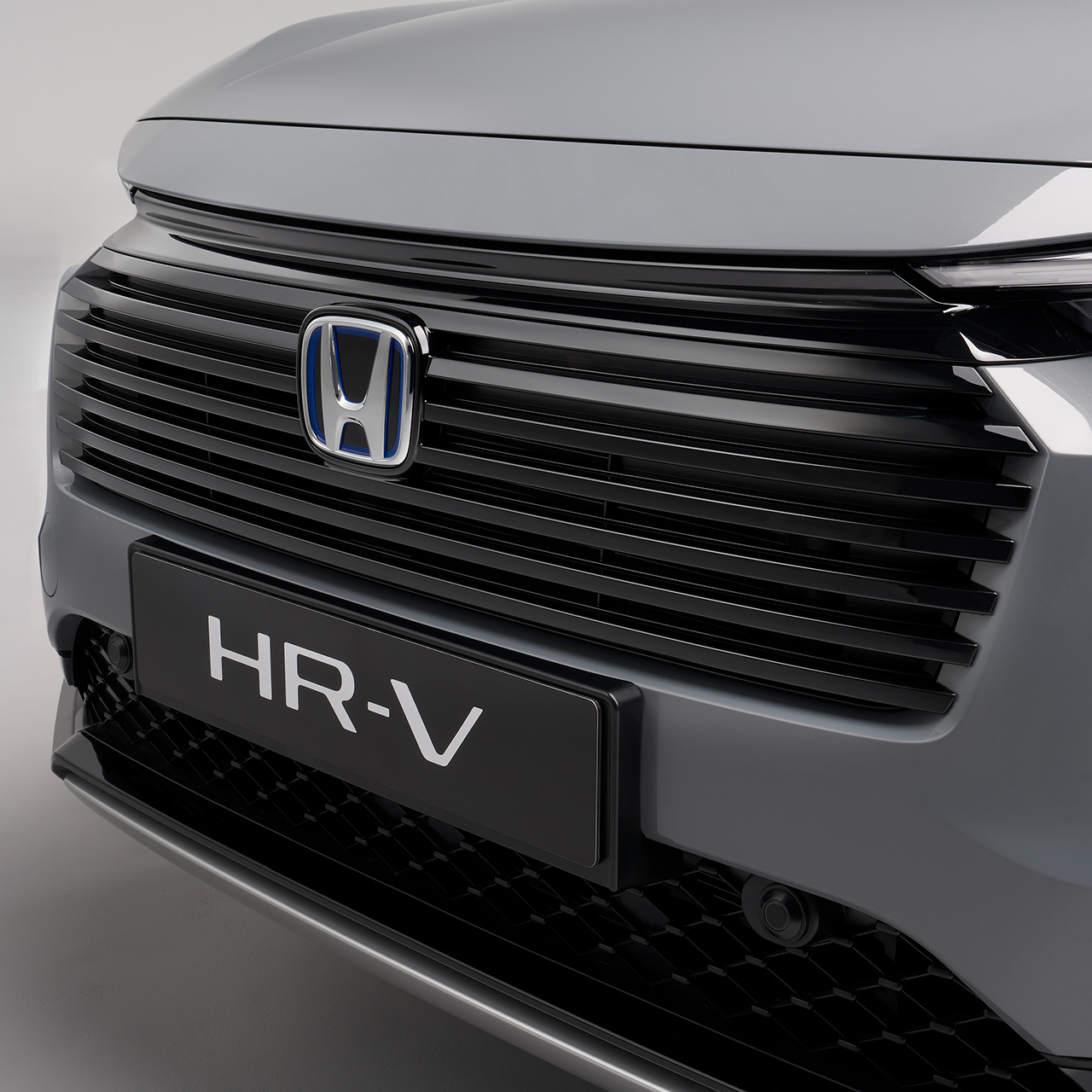 Calandre avant noire brillante du Honda HR-V
