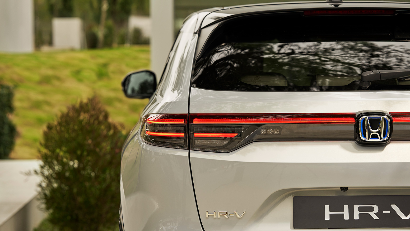 Vue de l'arrière du nouveau HR-V