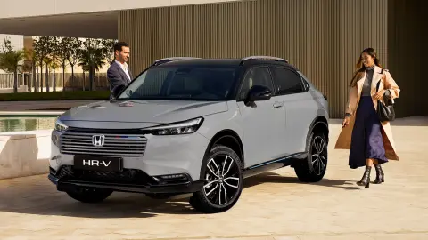 Gros plan sur la couleur du Honda HR-V