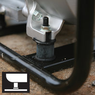 Vue rapproch&eacute;e des silentblocs.