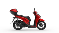 SH125i Smart Top Box Sporty Matte Pearl Diaspro Red Sport