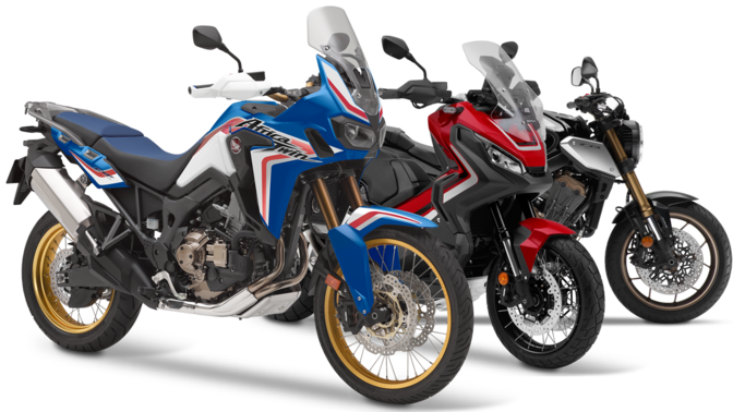Gamme de motos Honda