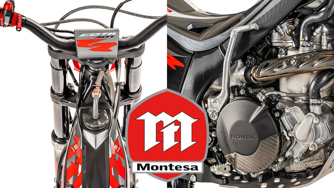 Honda Montesa Cota 4RT 301RR avec kit de course.