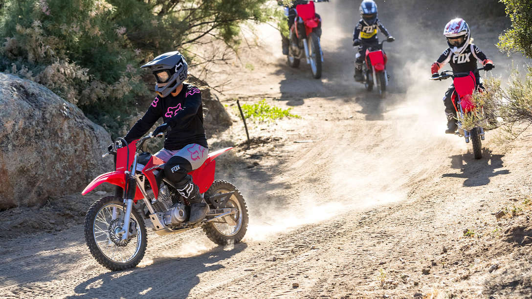  CRF125F Marge de développement