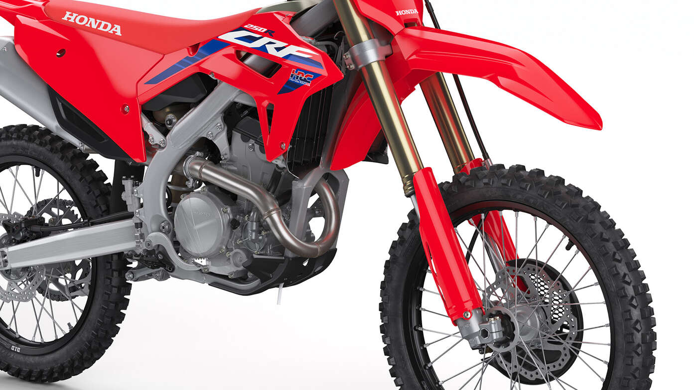 Honda - CRF250R - Nouvelle suspension Showa 