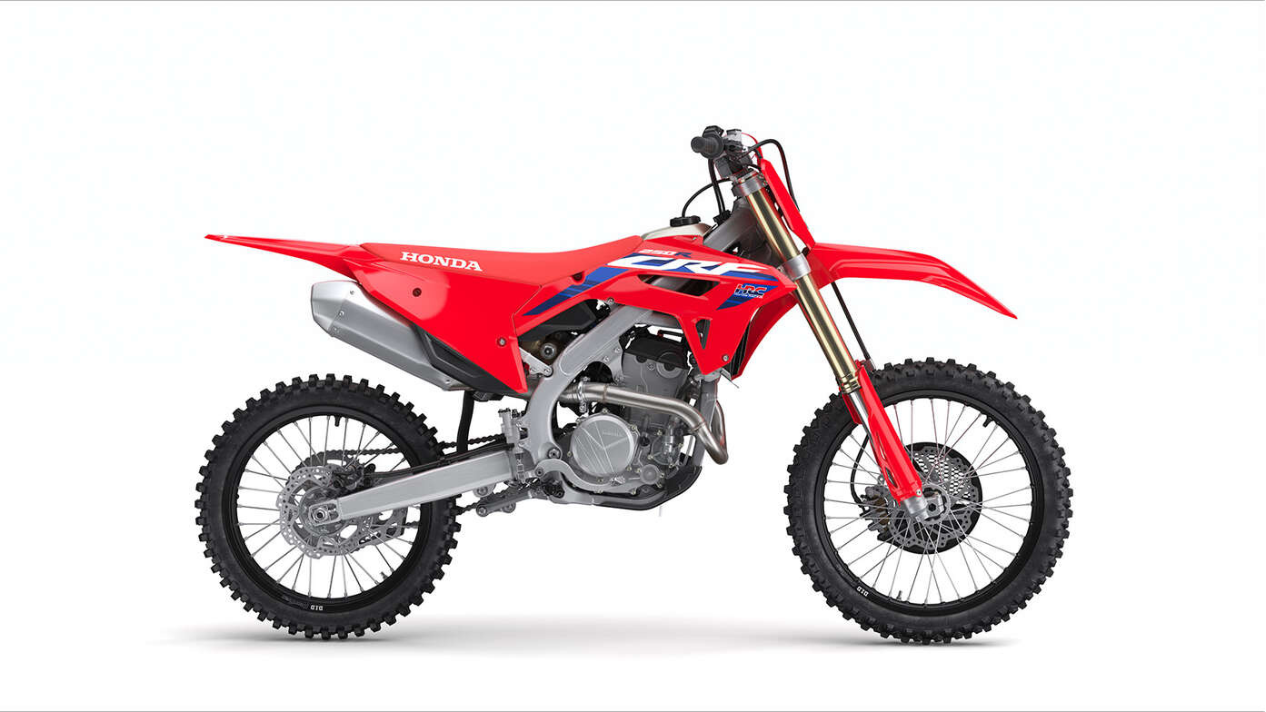 Honda - CRF250R - Châssis léger aux courbes ultra acérées