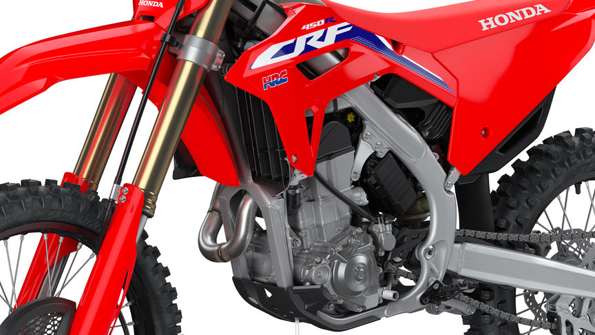 Cadre à double longeron en aluminium de la motocross Honda CRF450R 2021