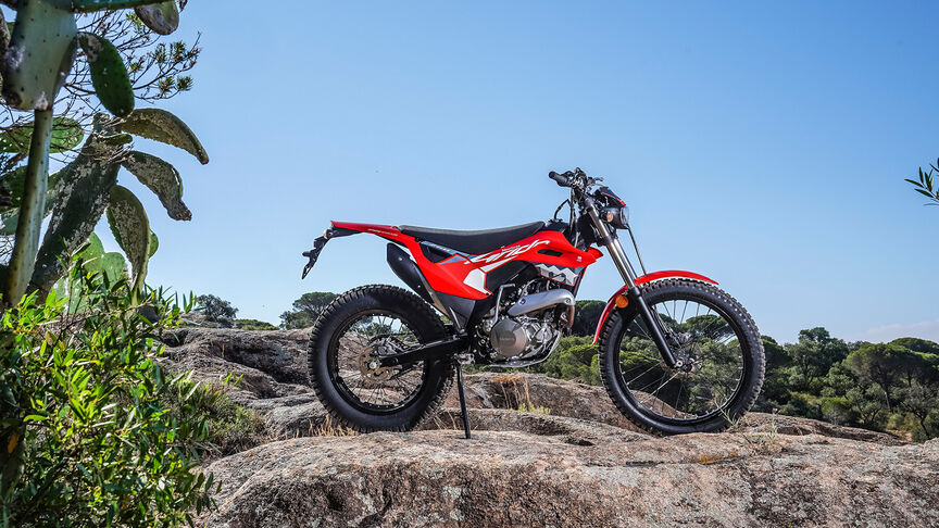 Montesa 4Ride sur le terrain.