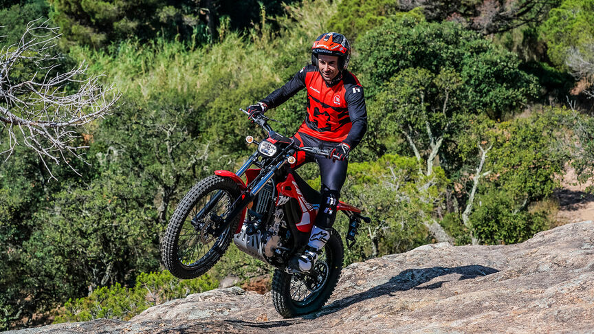 Montesa 4Ride sur le terrain.