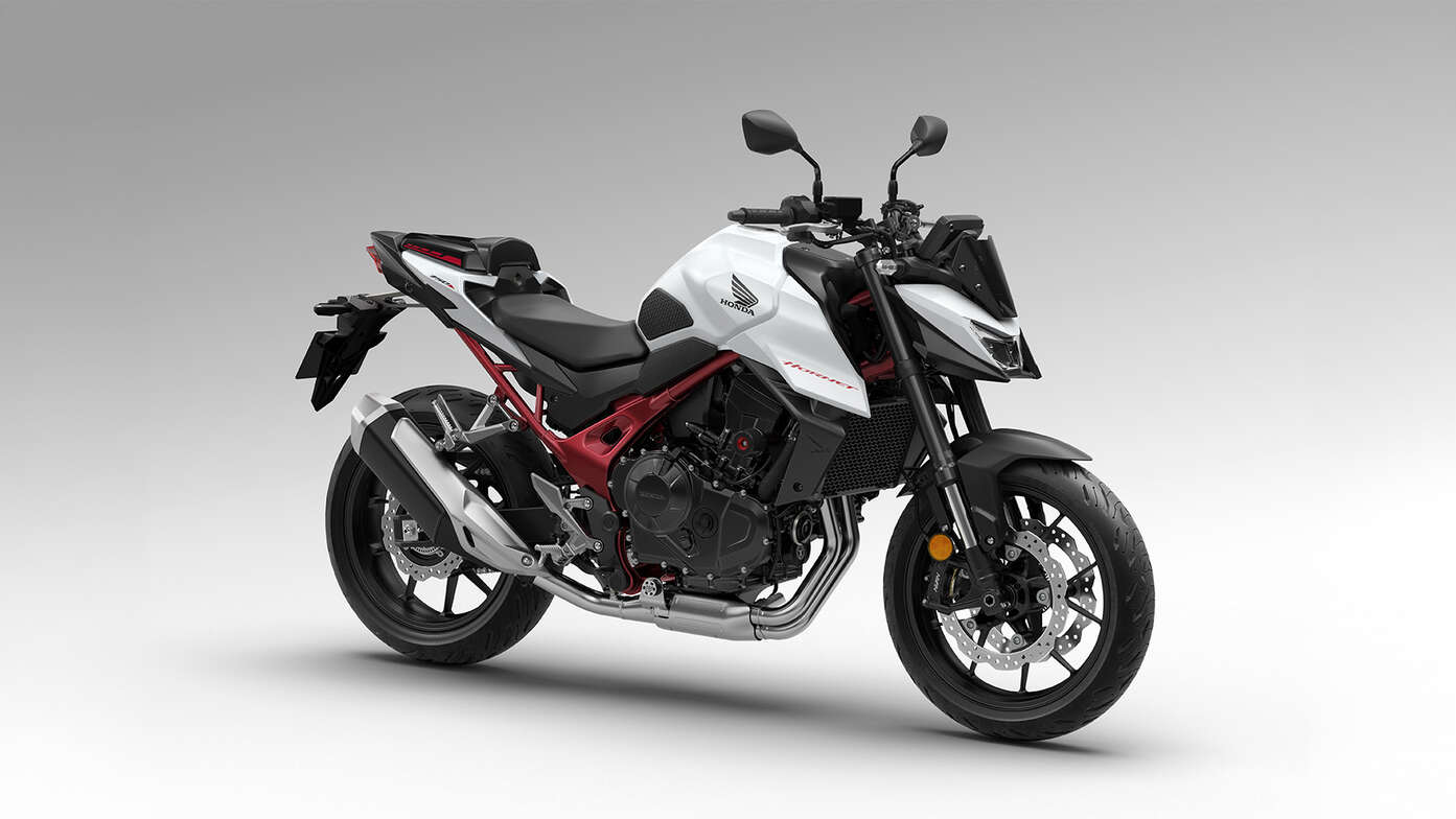 Honda CB750 Hornet avec le pack Sport.