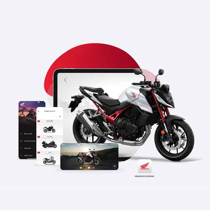 Application Honda motorcycles experience