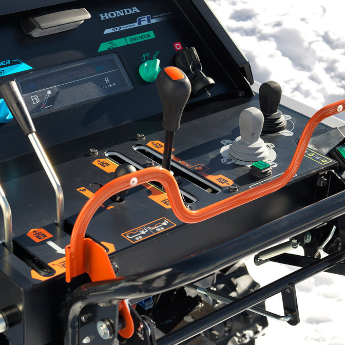 disposition des commandes du Snowfighter