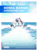Honda Marine Accessoires 2021