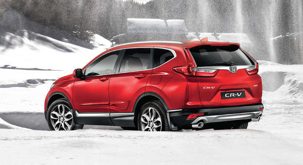 Civic Hatch exterior front 3-quarter view