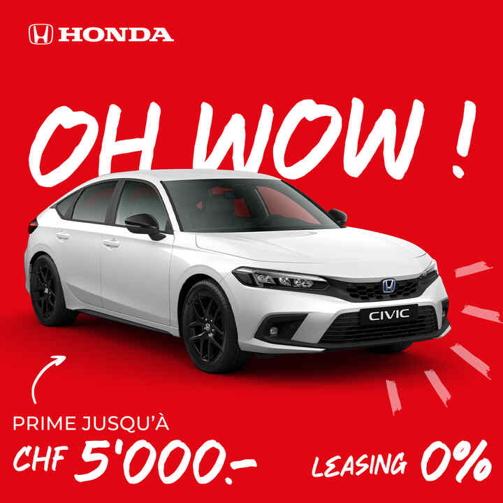 Oh Wow offres spéciales Honda Civic