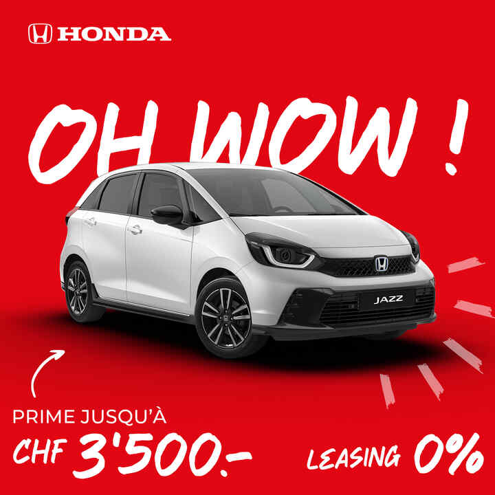 Oh Wow offres spéciales Honda Jazz