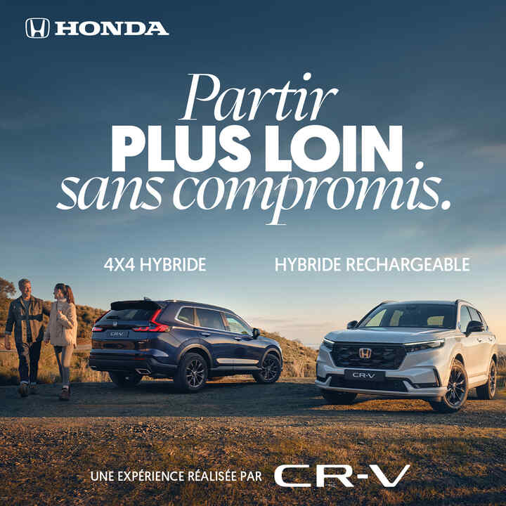 Honda CR-V hybride autorechargeable et rechargeable