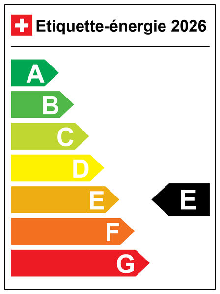 Etiquette énergie 2025 - E