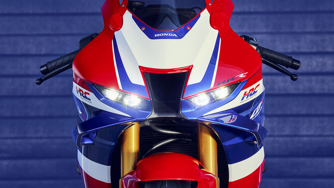 Honda Fireblade sur circuit