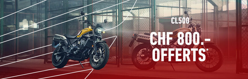 CL500 noire et jaune