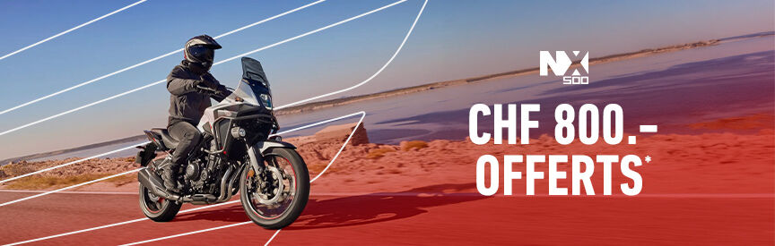 Honda NX500 promo