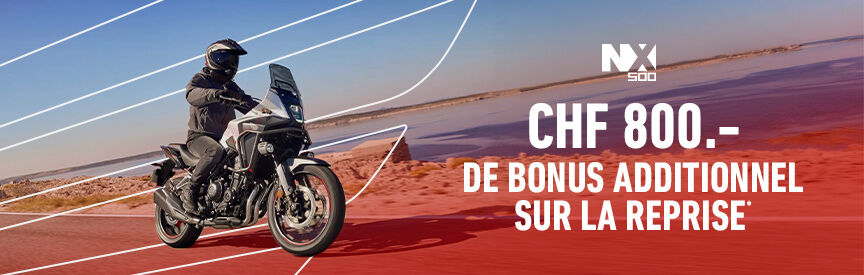 Honda NX500 promo