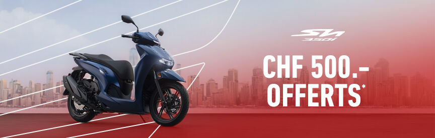 Honda SH350 promo